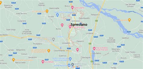 spresiano dove si trova|Spresiano Map